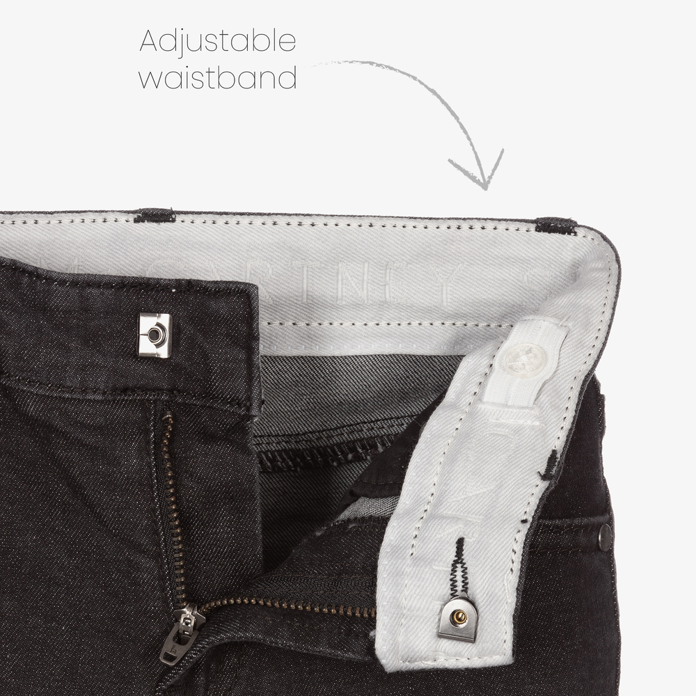 Stella McCartney Kids-Черные джинсы для мальчиков | Childrensalon Outlet