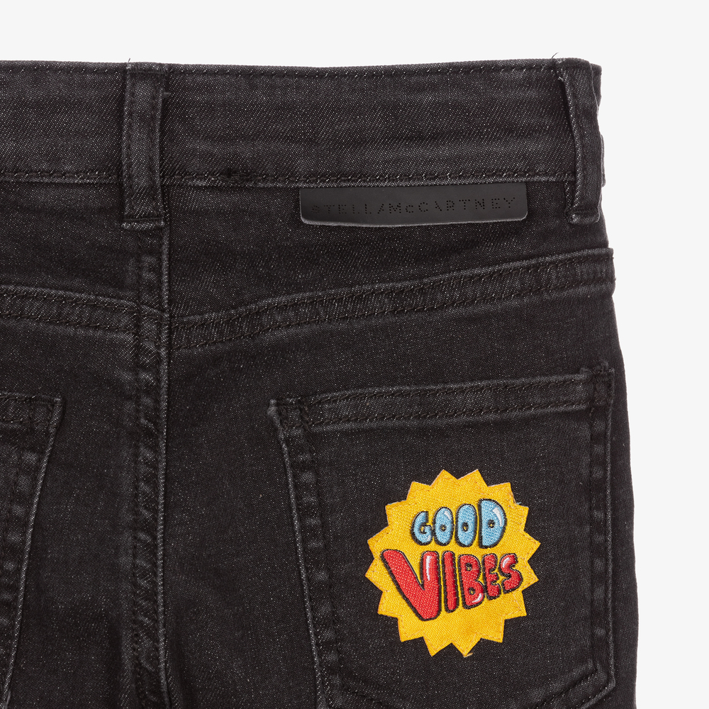 Stella McCartney Kids-Черные джинсы для мальчиков | Childrensalon Outlet