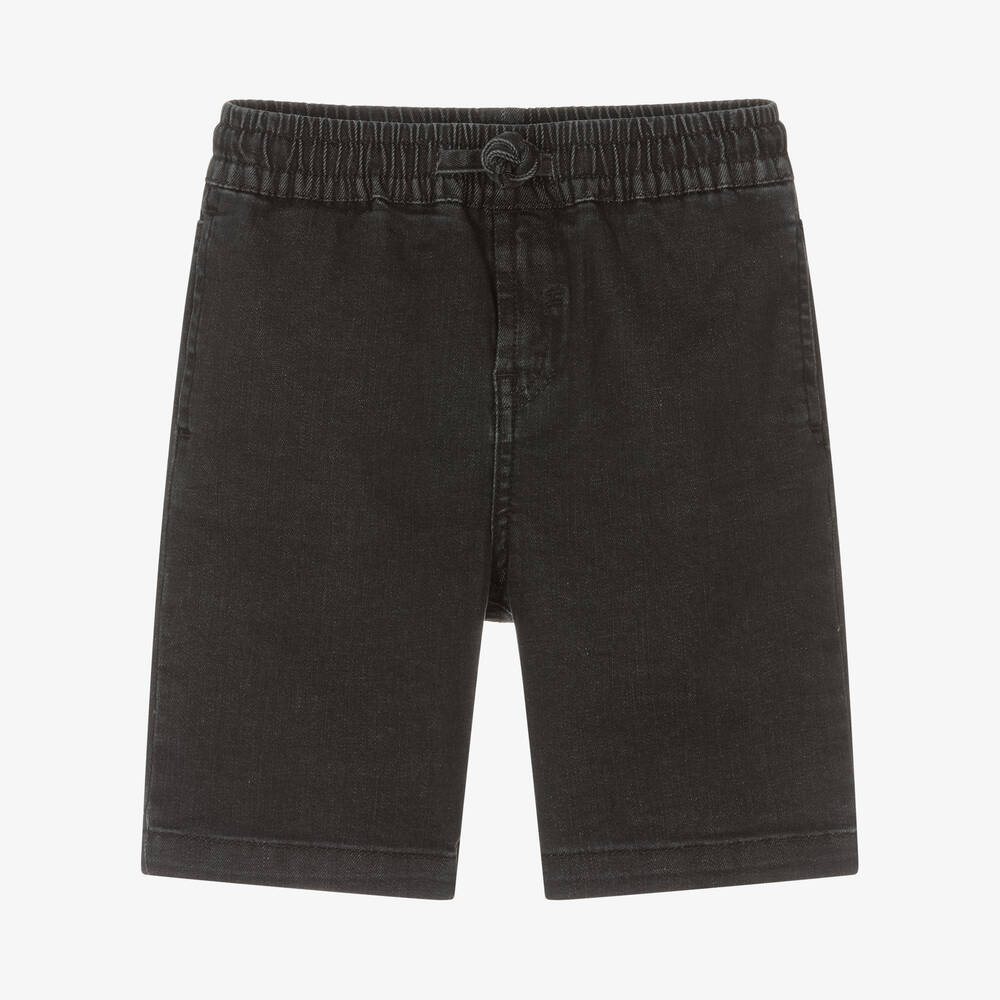 Stella McCartney Kids - Schwarze Jeans-Shorts für Jungen | Childrensalon