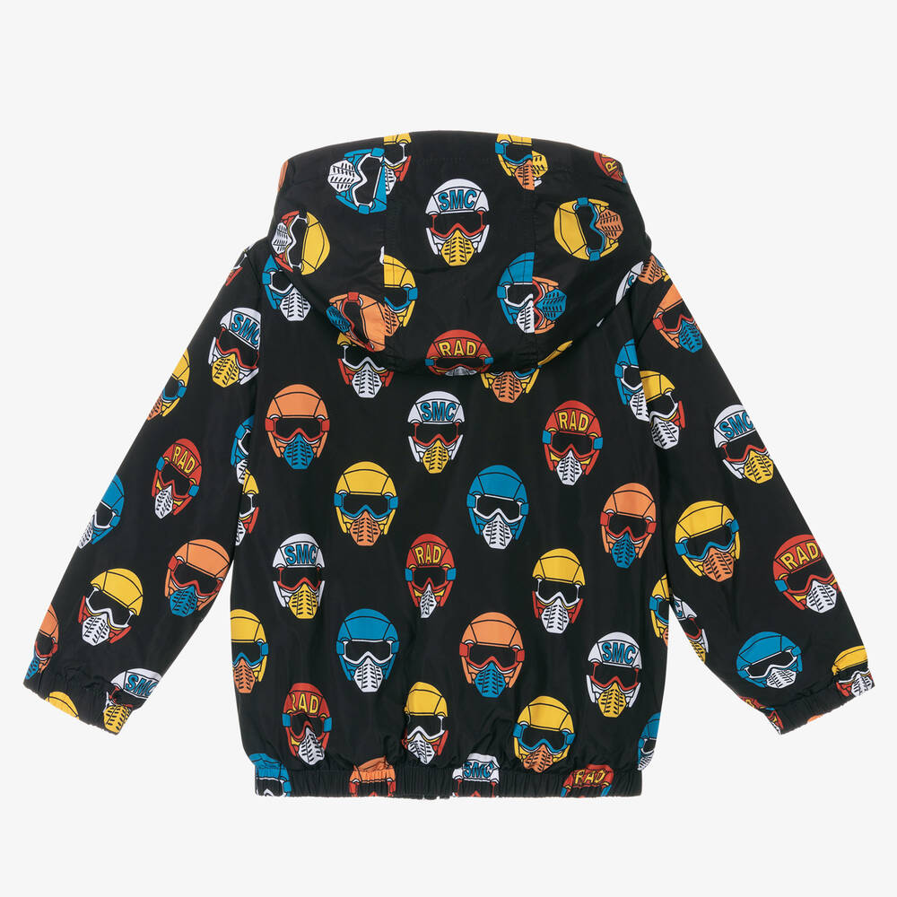 【新発売】 - Kids McCartney Stella Boys Jacket Print Helmet Black ジャケット・アウター