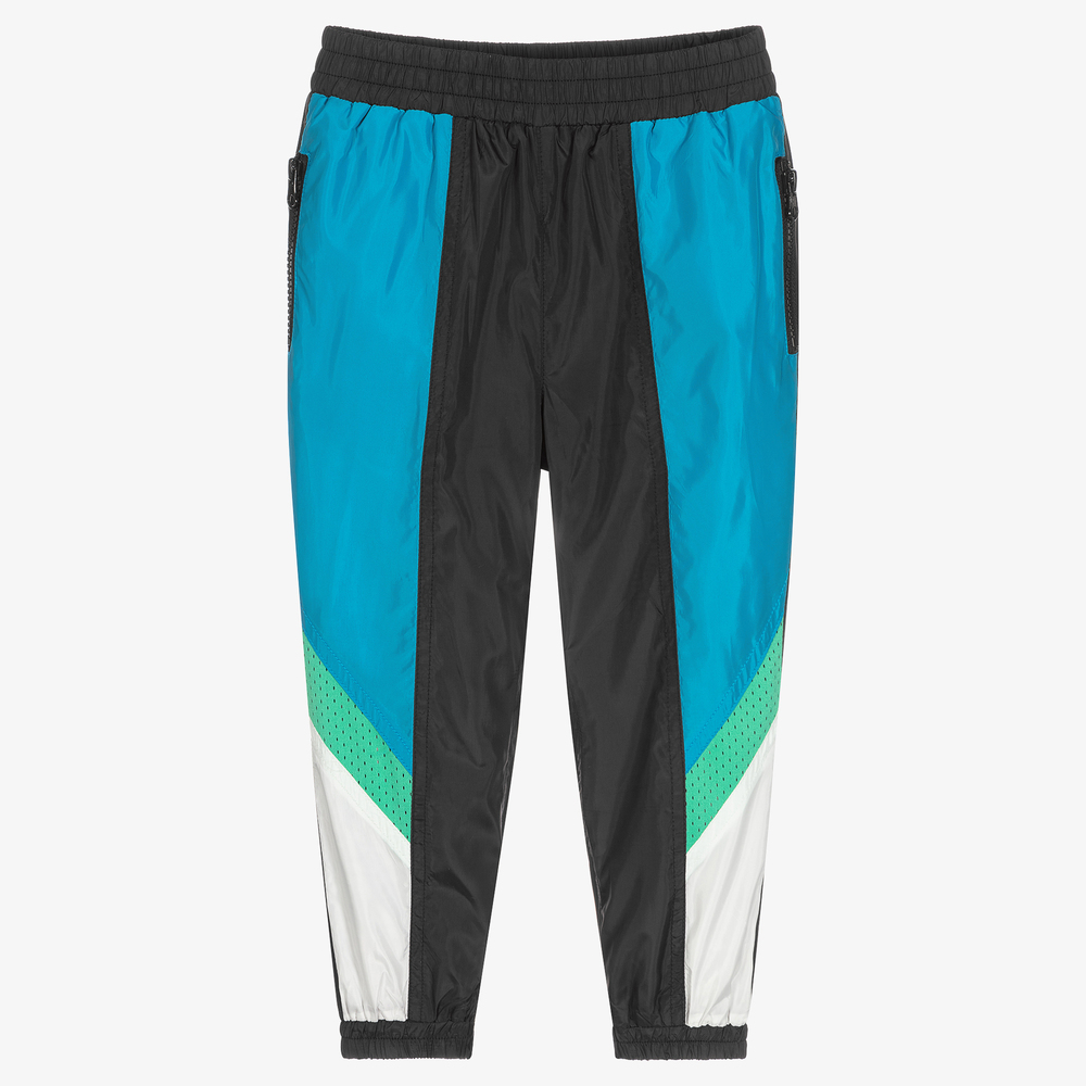 Stella McCartney Kids-Boys Black Sporty Joggers | Childrensalon Outlet