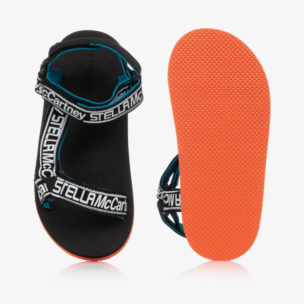 Stella mccartney logo sandals shop