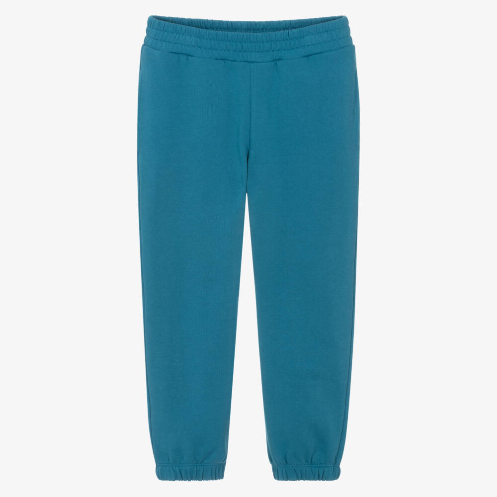 Stella McCartney Kids-بنطلون جوجرز قطني أزرق للأولاد | Childrensalon Outlet
