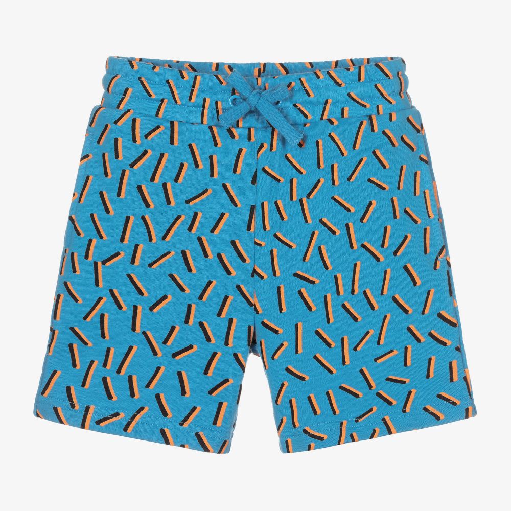 Stella McCartney Kids - Blaue Baumwollshorts für Jungen | Childrensalon