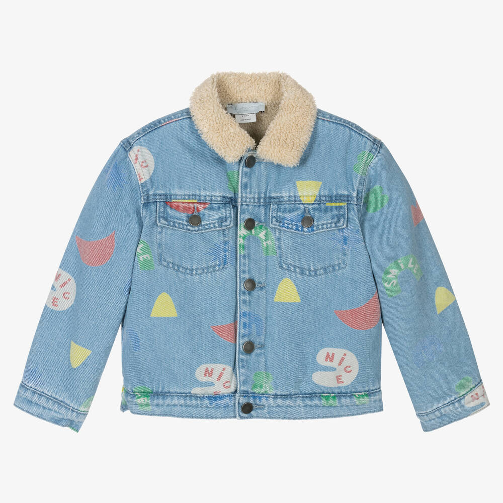 Blue jean jackets for toddlers sale