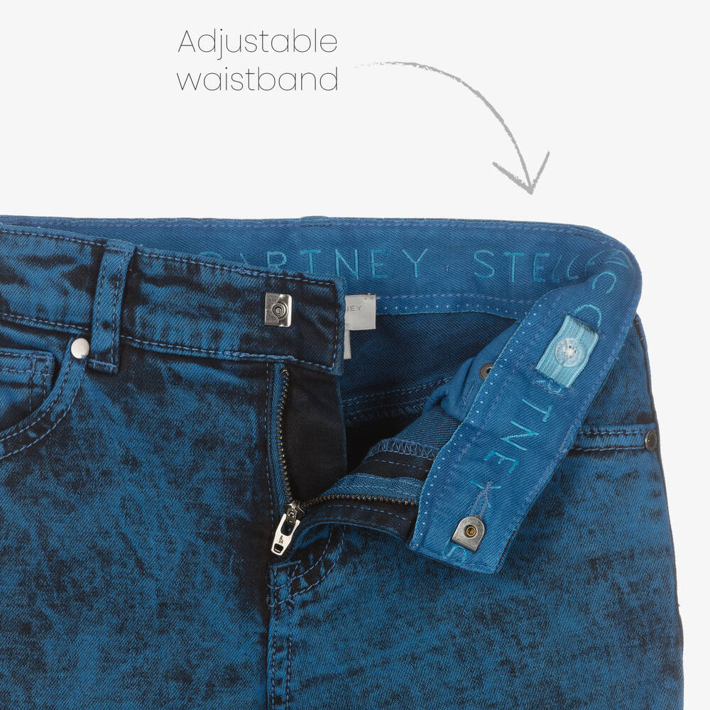 Stella McCartney Kids-Синие джинсы свободного кроя для мальчиков | Childrensalon Outlet