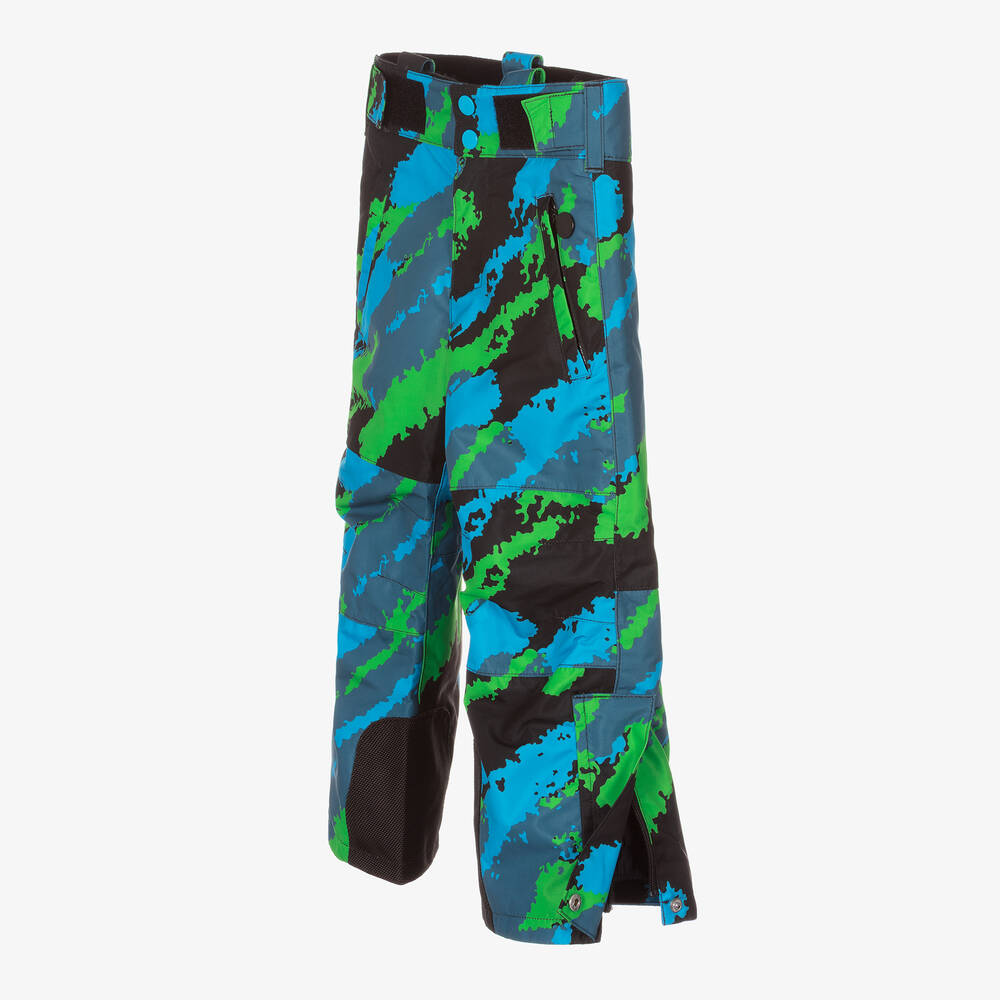 Stella McCartney Kids-Сине-зеленые лыжные штаны | Childrensalon Outlet