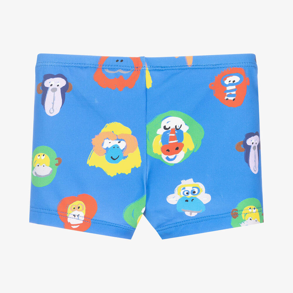 Stella McCartney Kids-شورت سباحة لون أزرق للأولاد | Childrensalon Outlet