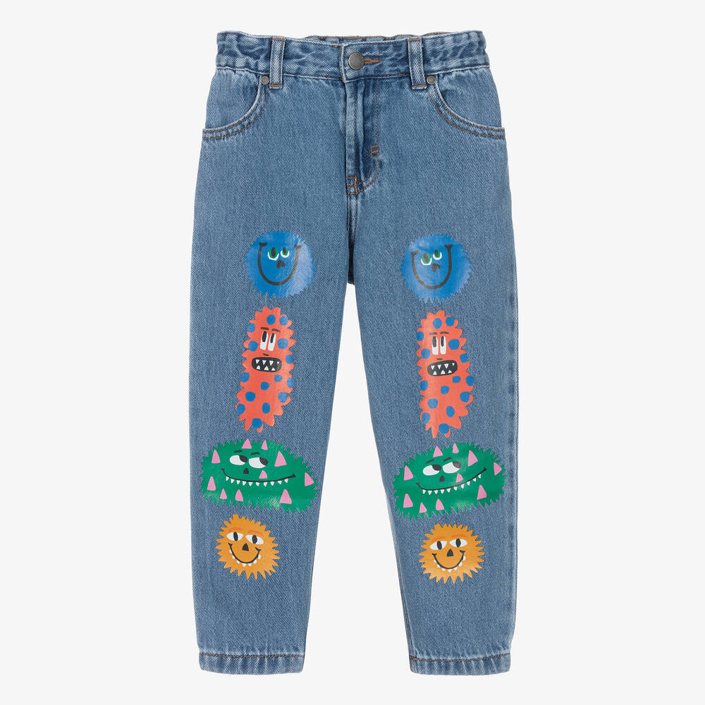 Stella McCartney Kids - Blaue Monster-Denimjeans für Jungen | Childrensalon