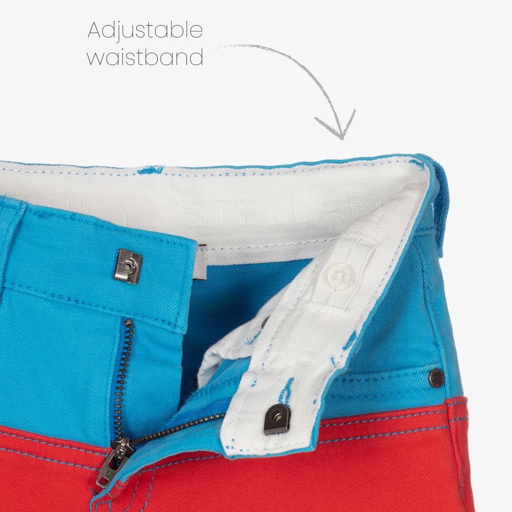 Stella McCartney Kids-شورت سباحة بطبعة ملونة للأولاد | Childrensalon Outlet