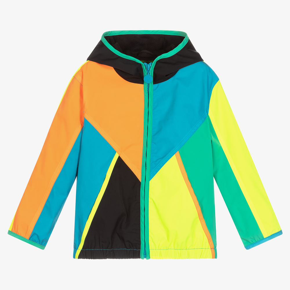 Stella McCartney Kids - Boys Colourblock Sports Jacket | Childrensalon