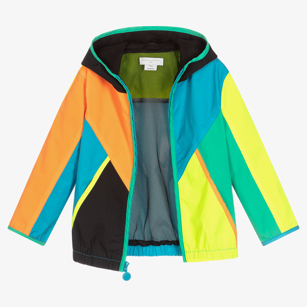 Stella McCartney Kids - Boys Colourblock Sports Jacket | Childrensalon ...