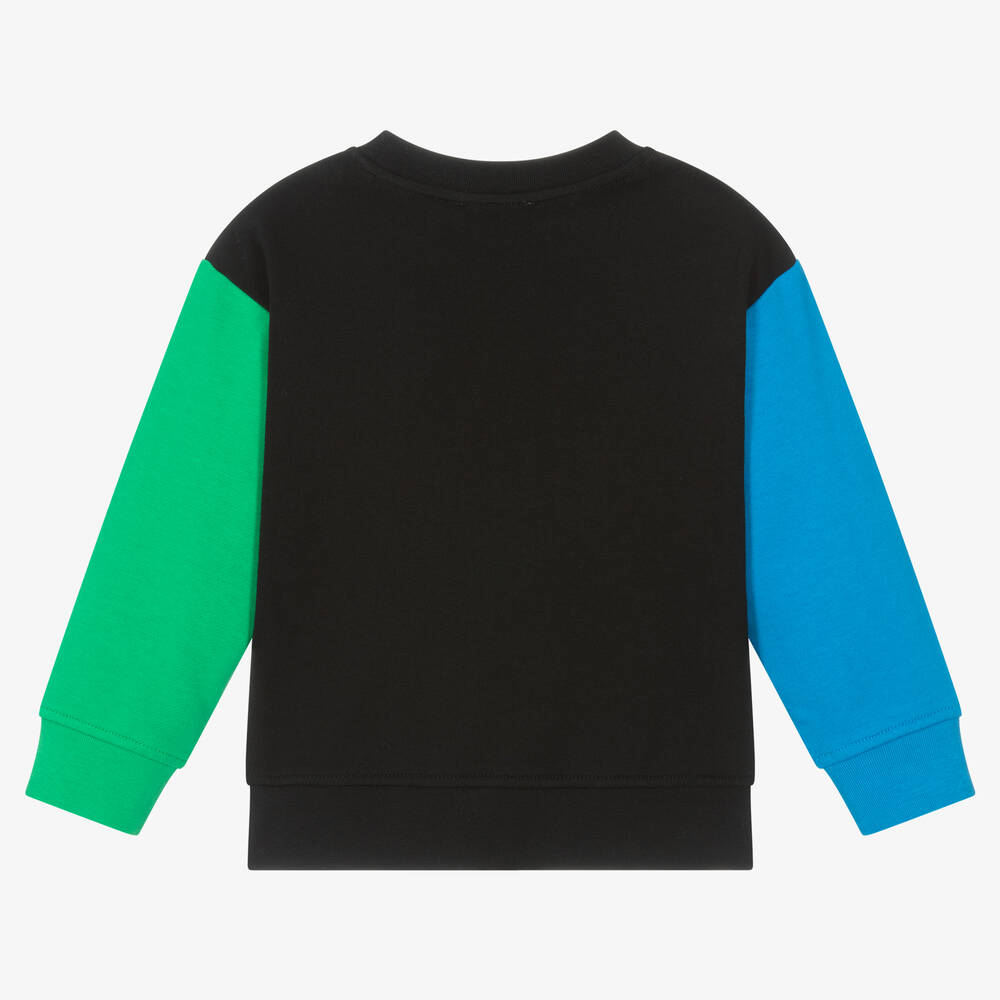 Stella McCartney Kids-Boys Colourblock Sweatshirt | Childrensalon Outlet