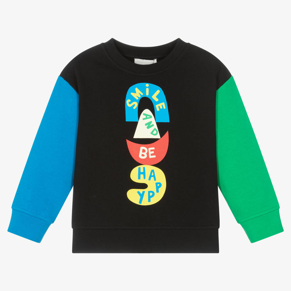 Stella McCartney Kids - Sweatshirt in Blockfarben (J) | Childrensalon