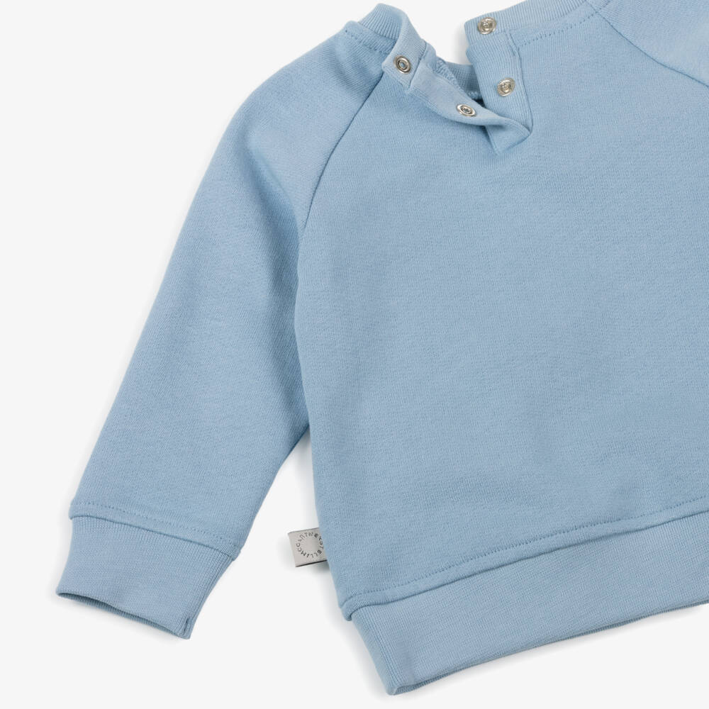 Stella McCartney Kids-Boys Cotton Blue Magic Sweatshirt | Childrensalon Outlet