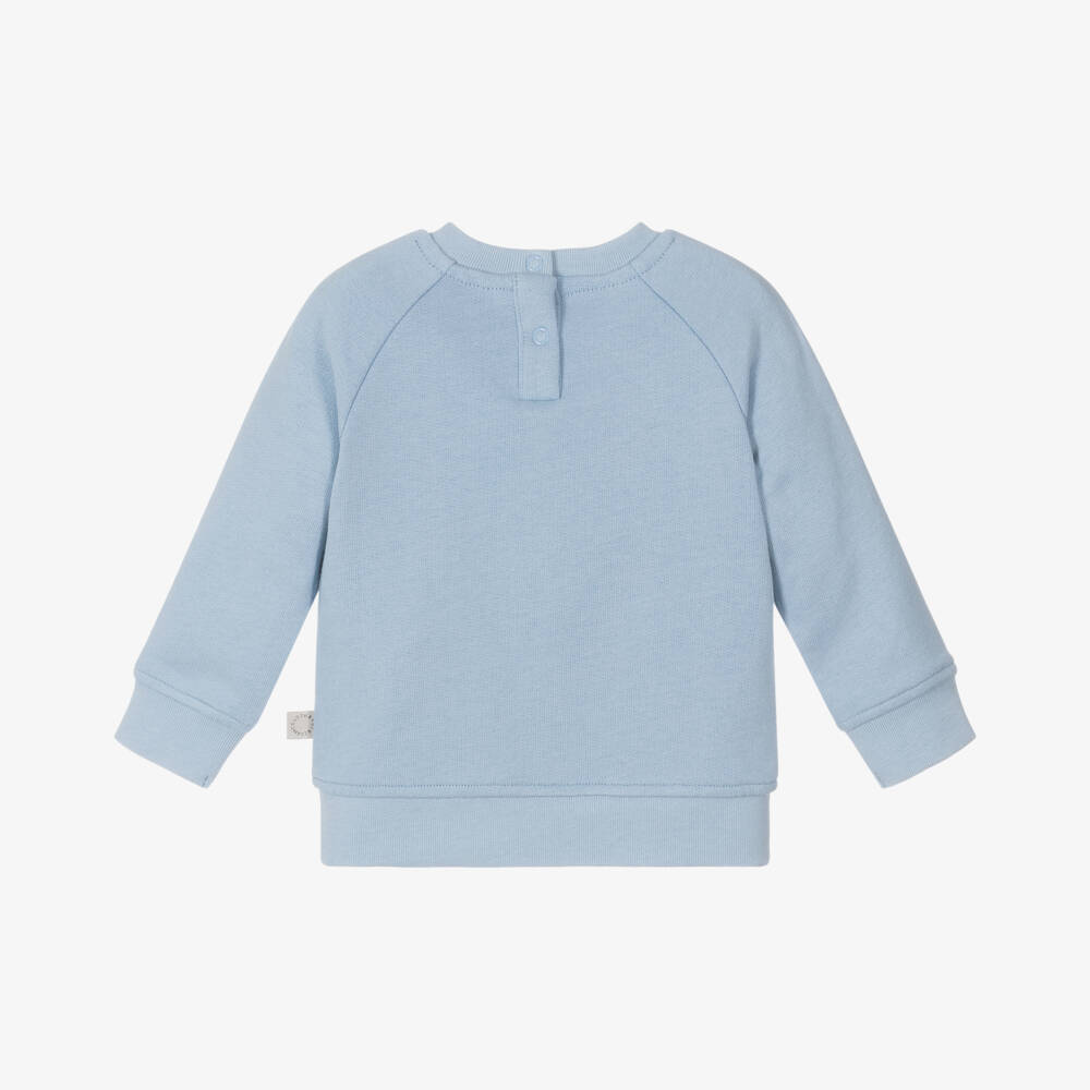 Stella McCartney Kids-Boys Cotton Blue Magic Sweatshirt | Childrensalon Outlet