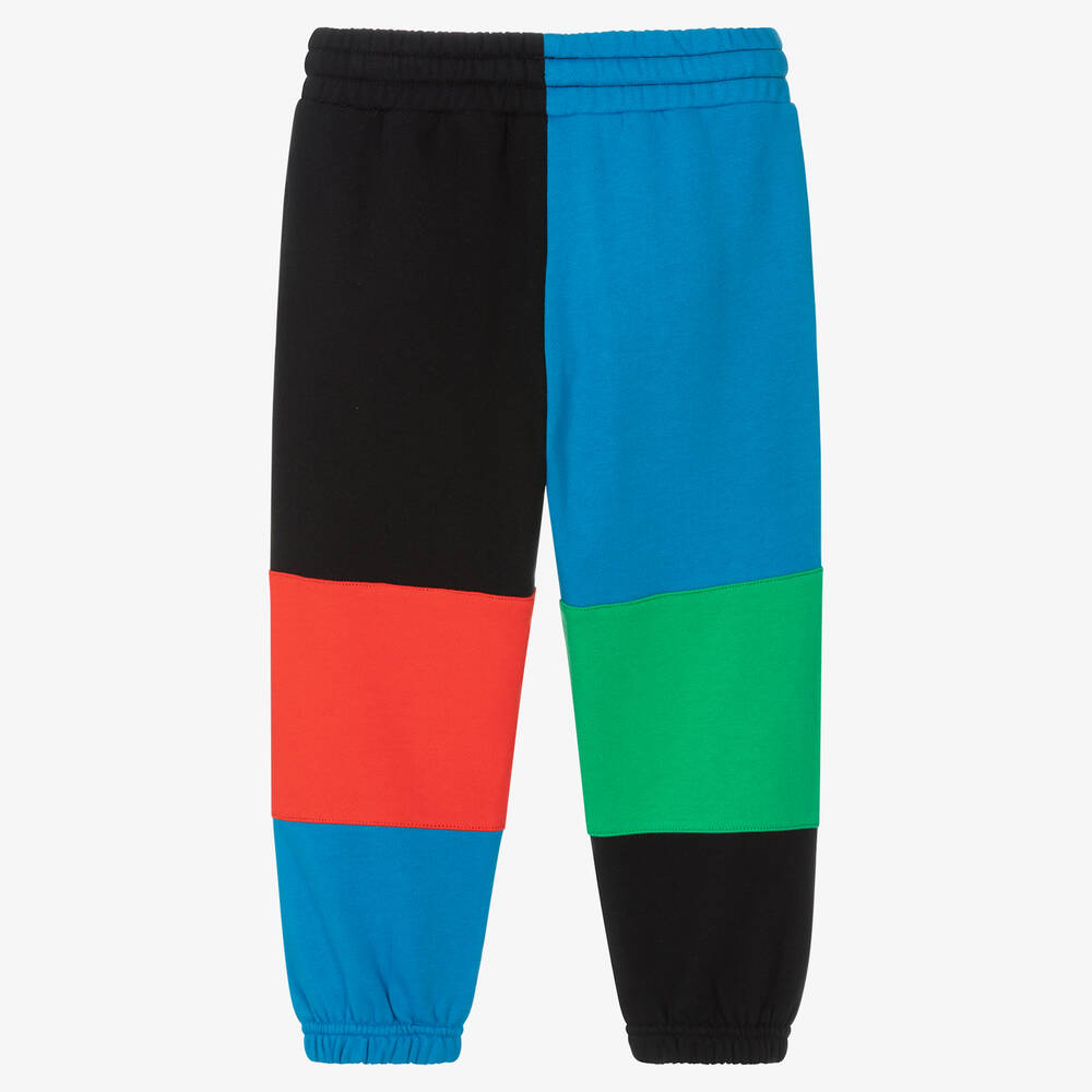 Stella McCartney Kids-جوغرز قطن عضوي بألوان بلوك للأولاد | Childrensalon Outlet