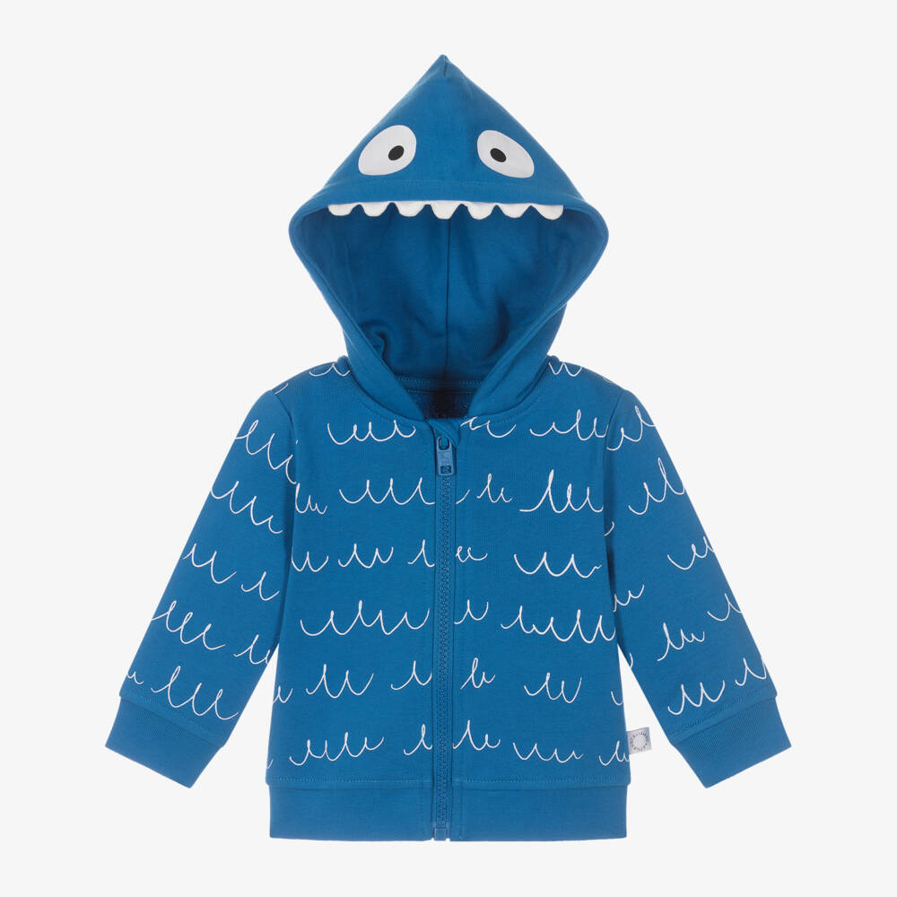 Stella McCartney Kids-Уютный синий худи для мальчиков | Childrensalon Outlet