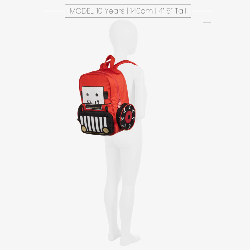 Stella McCartney Kids-Boys Flame Tractor Rucksack | Childrensalon Outlet