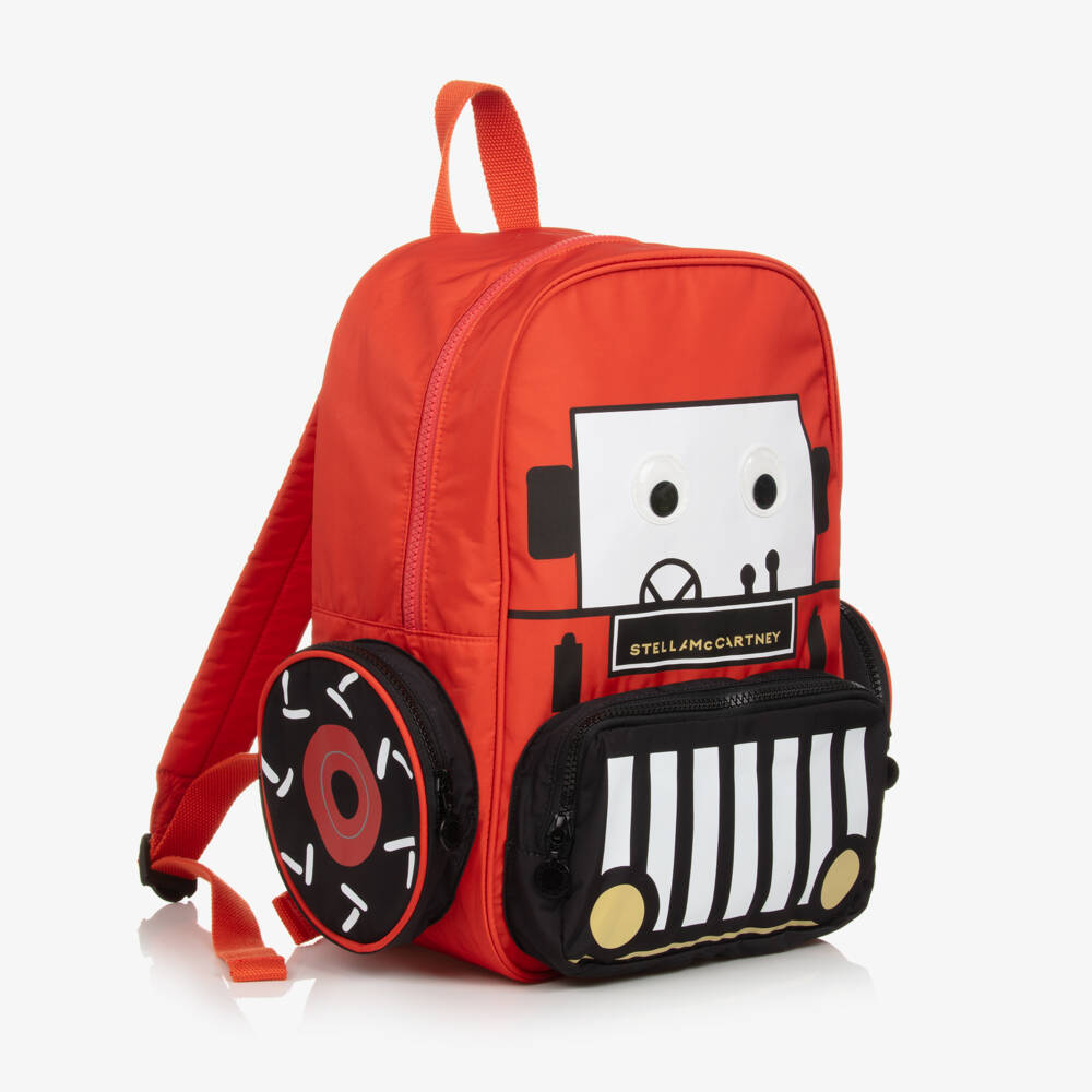 Stella McCartney Kids-Boys Flame Tractor Rucksack | Childrensalon Outlet