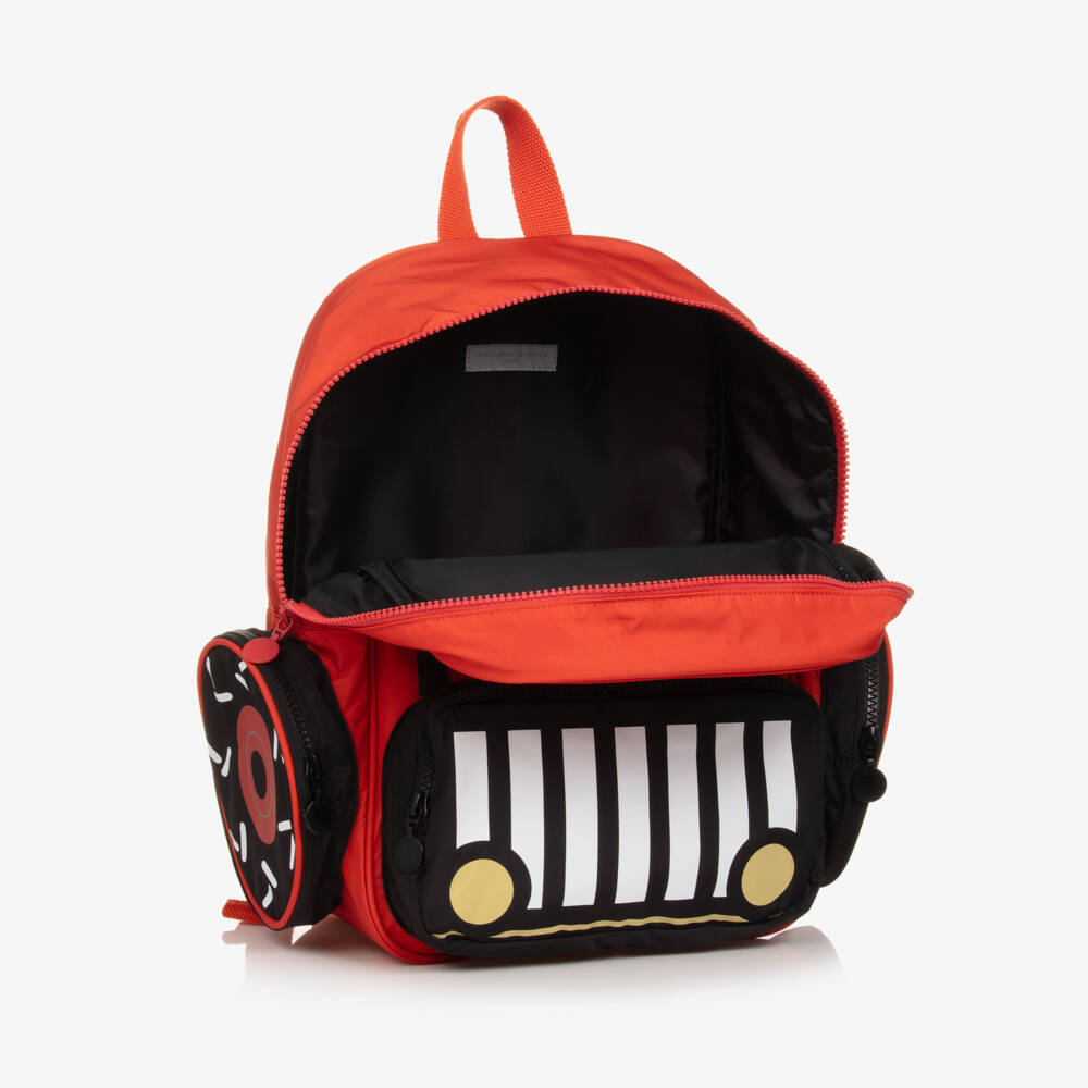 Stella McCartney Kids-Boys Flame Tractor Rucksack | Childrensalon Outlet