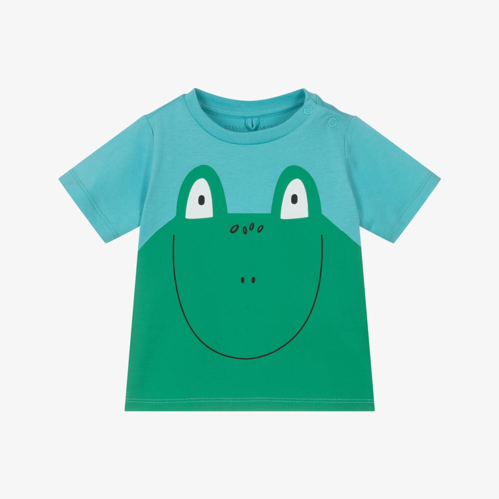 Stella McCartney Kids-Boys' Frog Adventure Cotton Tee | Childrensalon Outlet