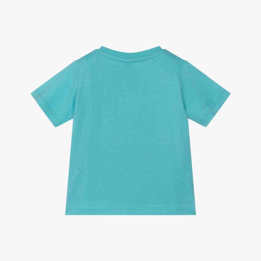 Stella McCartney Kids-Футболка из хлопка для мальчиков с лягушкой приключение | Childrensalon Outlet