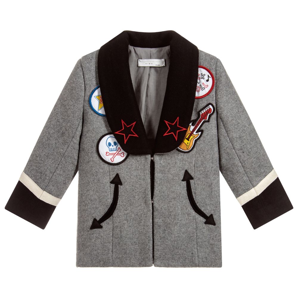 Boys wool blend coat sales