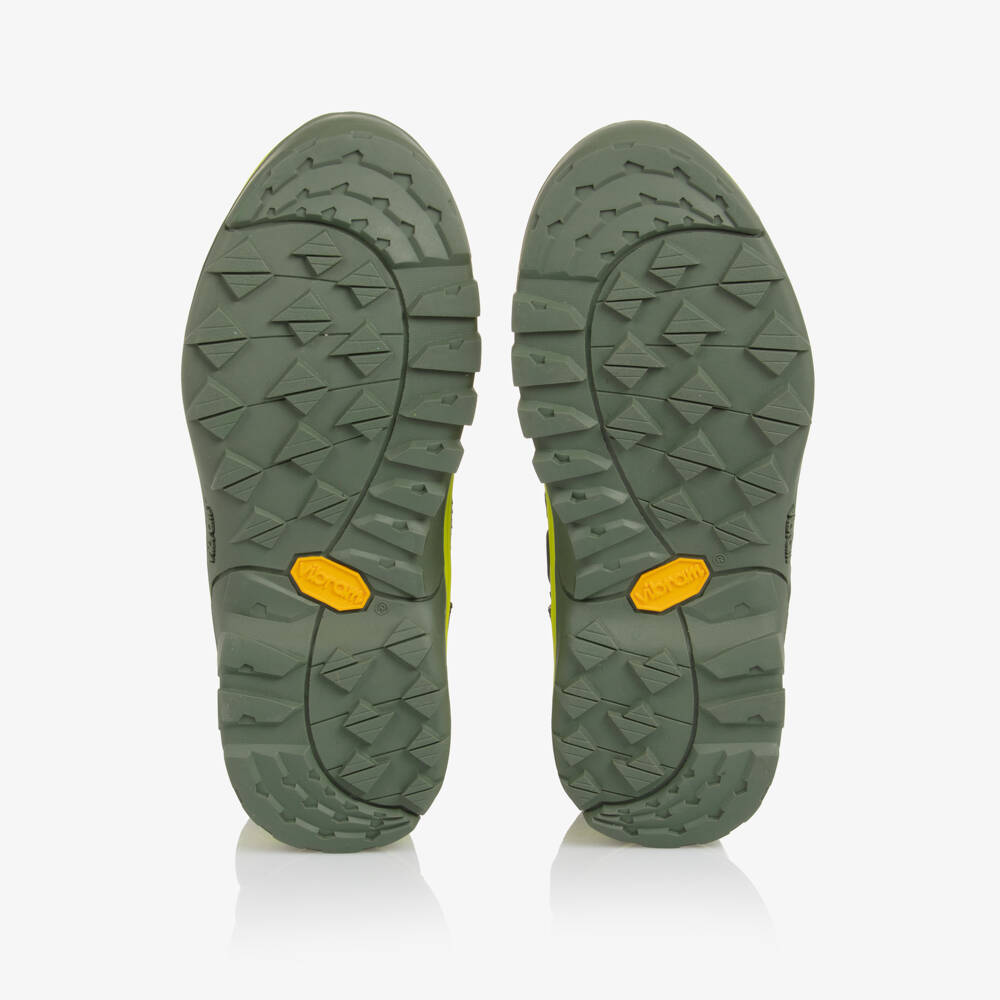 Stella McCartney Kids-Boys Khaki Green Vibram Snow Boots | Childrensalon Outlet