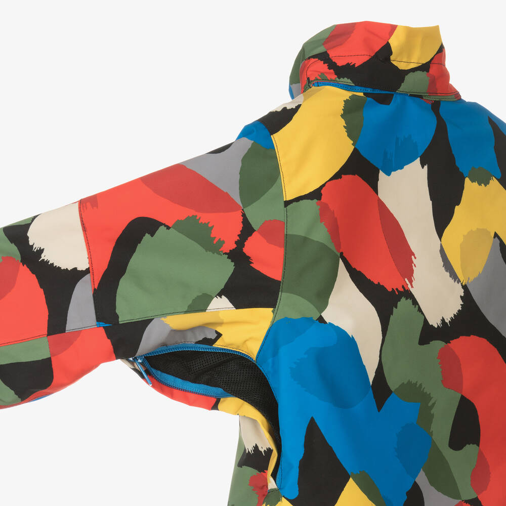Stella McCartney Kids-جاكيت تزلج مقاوم للماء بألوان متعددة للأولاد | Childrensalon Outlet