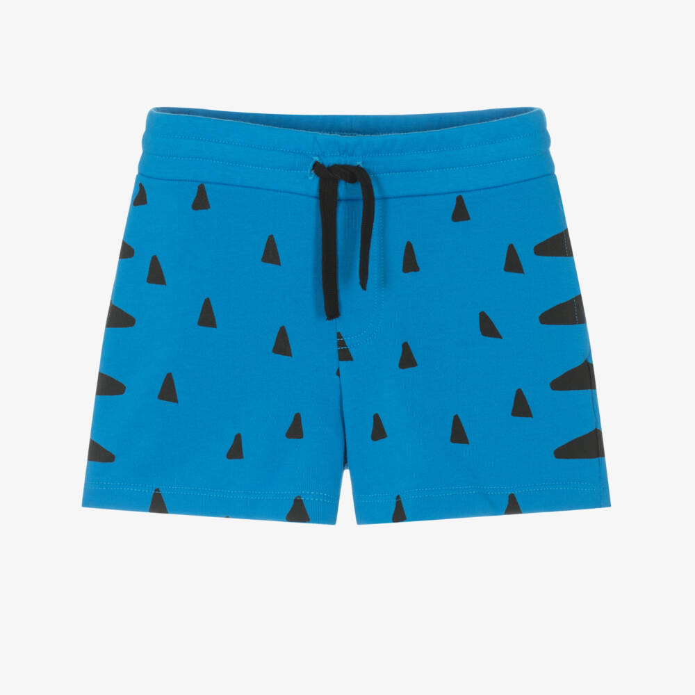 Stella McCartney Kids-Шорты из органического хлопка океанического оттенка для мальчиков | Childrensalon Outlet