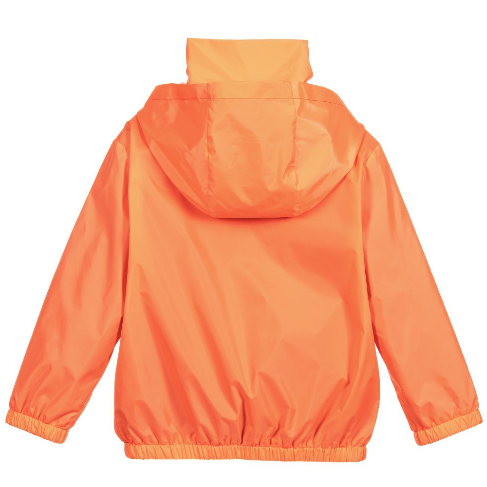 Stella McCartney Kids Boys Orange Windbreaker Childrensalon Outlet