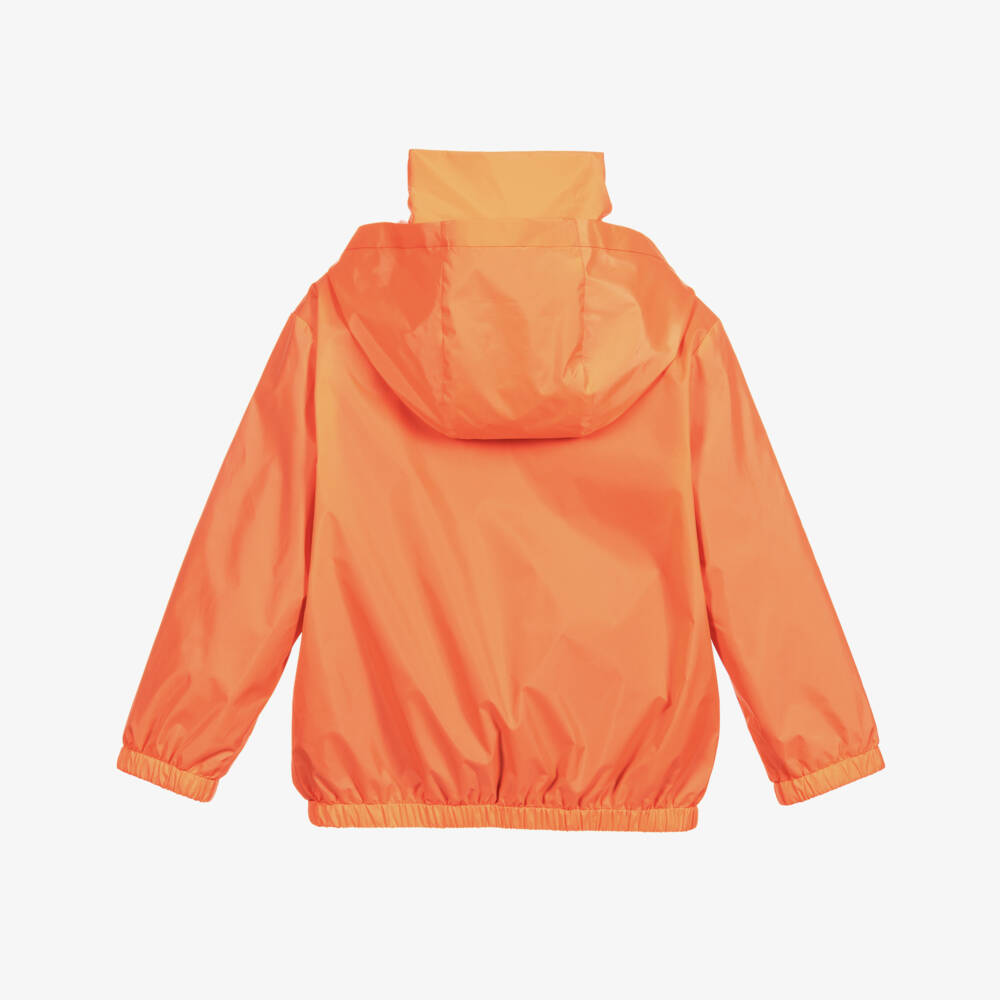 Stella McCartney Kids-Boys Orange Windbreaker | Childrensalon Outlet