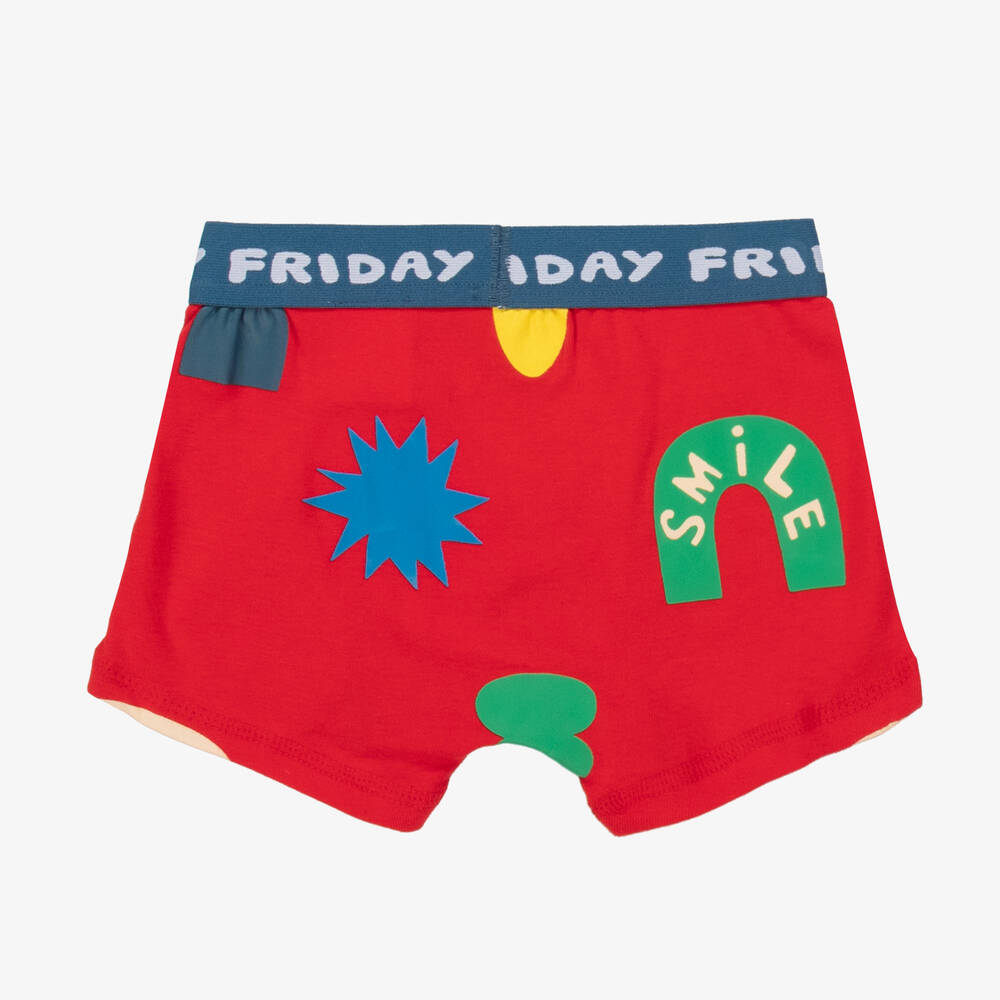 Stella McCartney Kids-شورت بوكسر قطن عضوي للأولاد (عدد 7) | Childrensalon Outlet