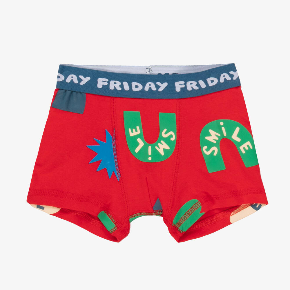 Stella McCartney Kids-شورت بوكسر قطن عضوي للأولاد (عدد 7) | Childrensalon Outlet