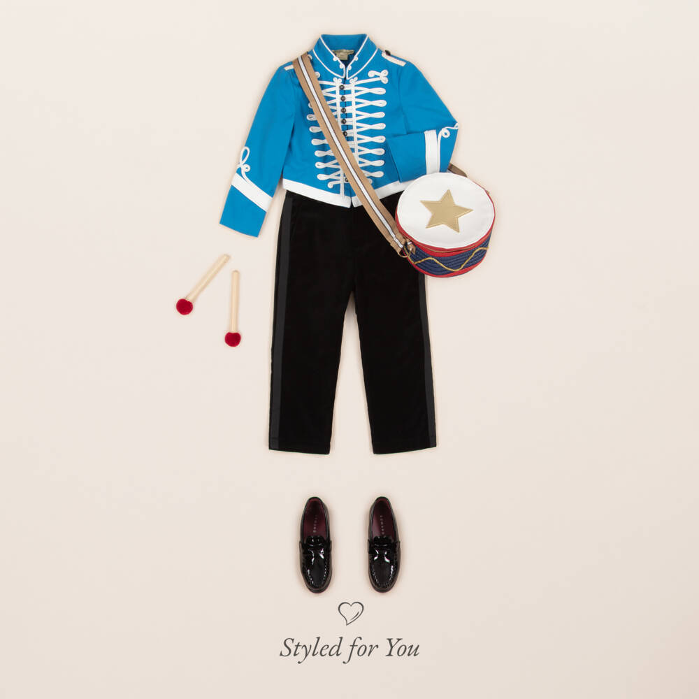 Stella McCartney Kids-Boys Organic Cotton Military Coat | Childrensalon Outlet