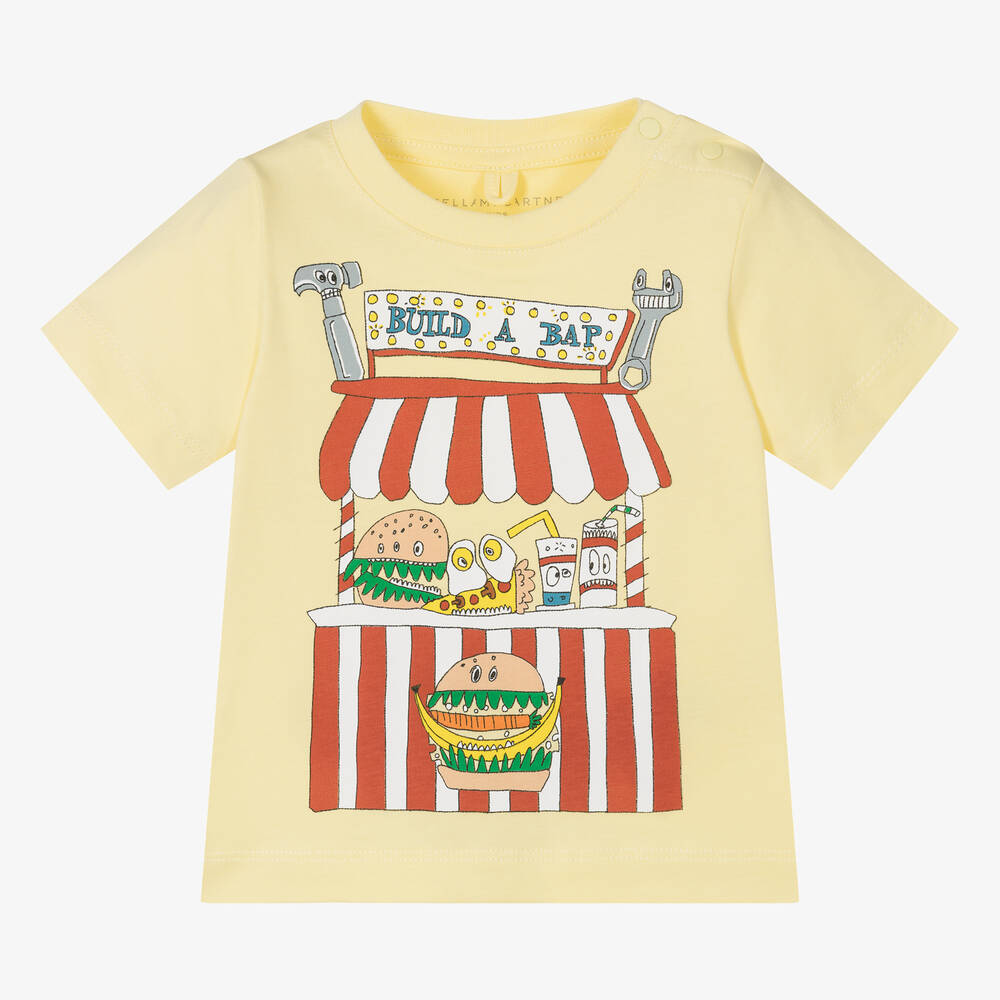 Organic Cotton Jersey Top Popcorn Yellow Organic Cotton Jersey Top Popcorn Yellow