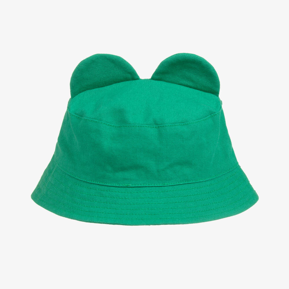 Stella McCartney Kids-Boys Playful Green Frog Sunhat | Childrensalon Outlet