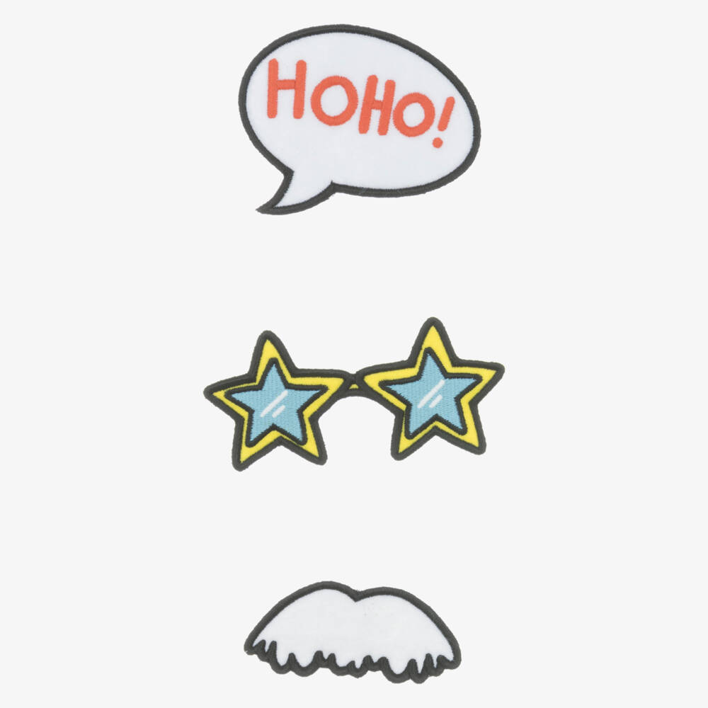 Stella McCartney Kids-Праздничный красный свитшот Санта для мальчиков | Childrensalon Outlet