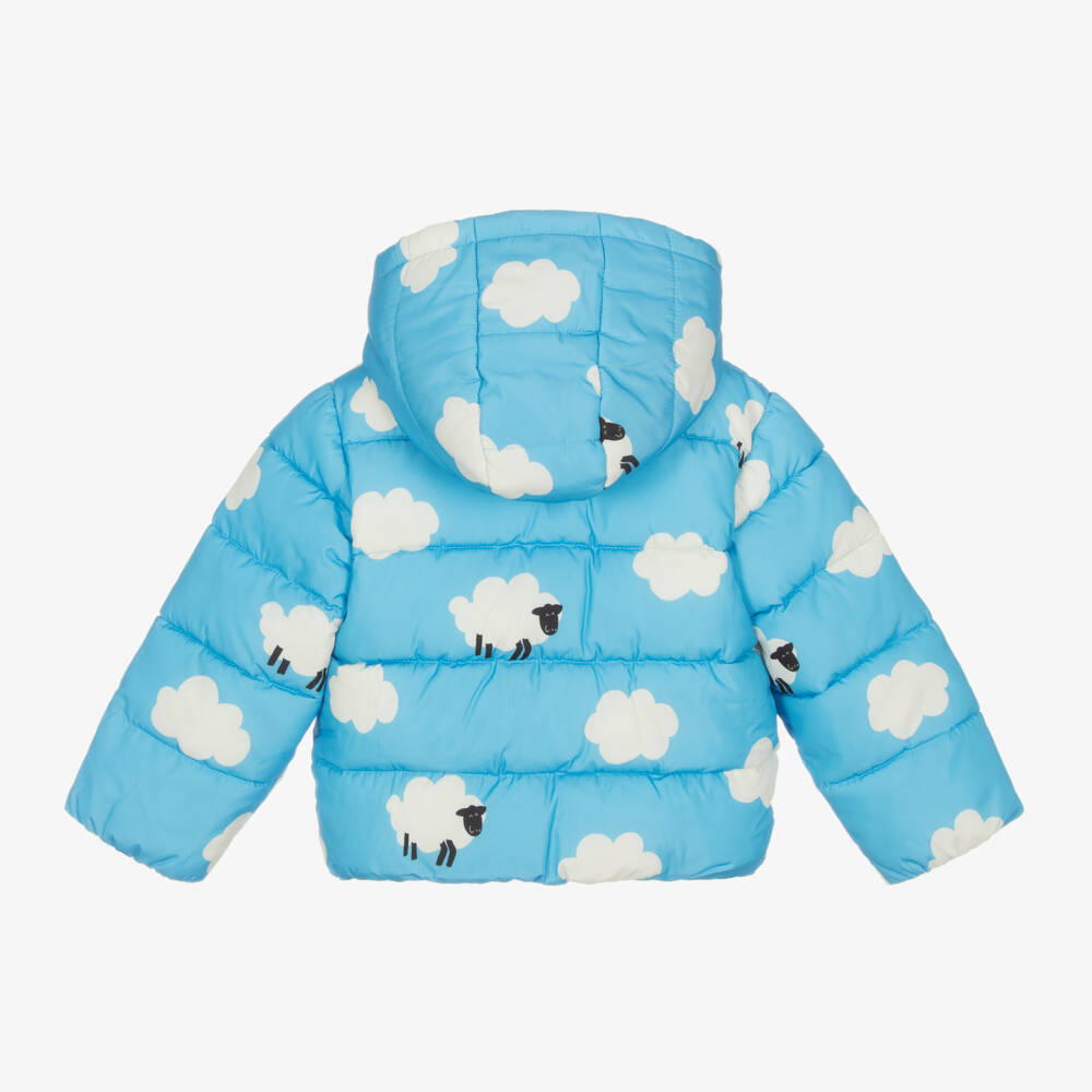 Stella McCartney Kids-Boys Sky Sheep Padded Coat | Childrensalon Outlet