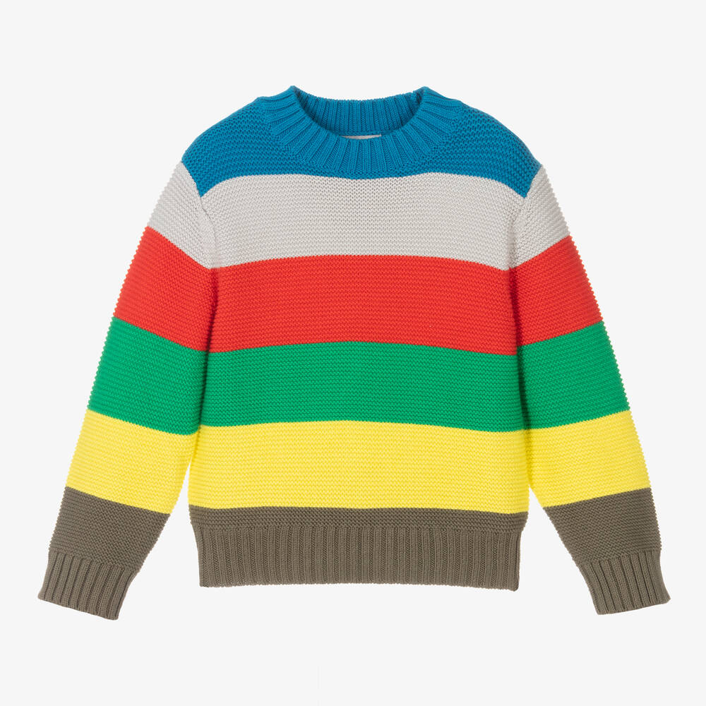 Stella McCartney Kids - Gestreifter Strickpullover (J) | Childrensalon