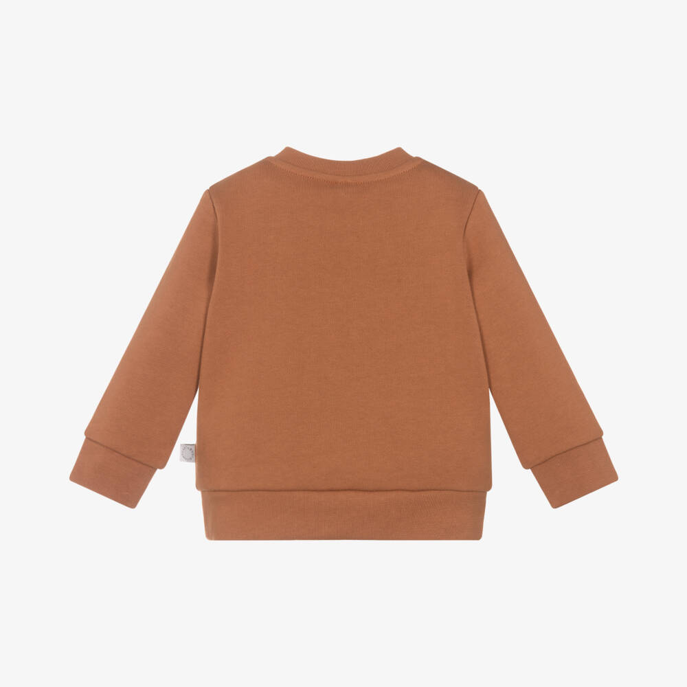 Stella McCartney Kids-Boys Tan Horse Sweatshirt | Childrensalon Outlet