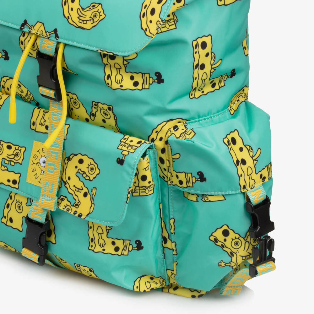 Stella McCartney Kids-Boys Turquoise School Adventure Backpack | Childrensalon Outlet