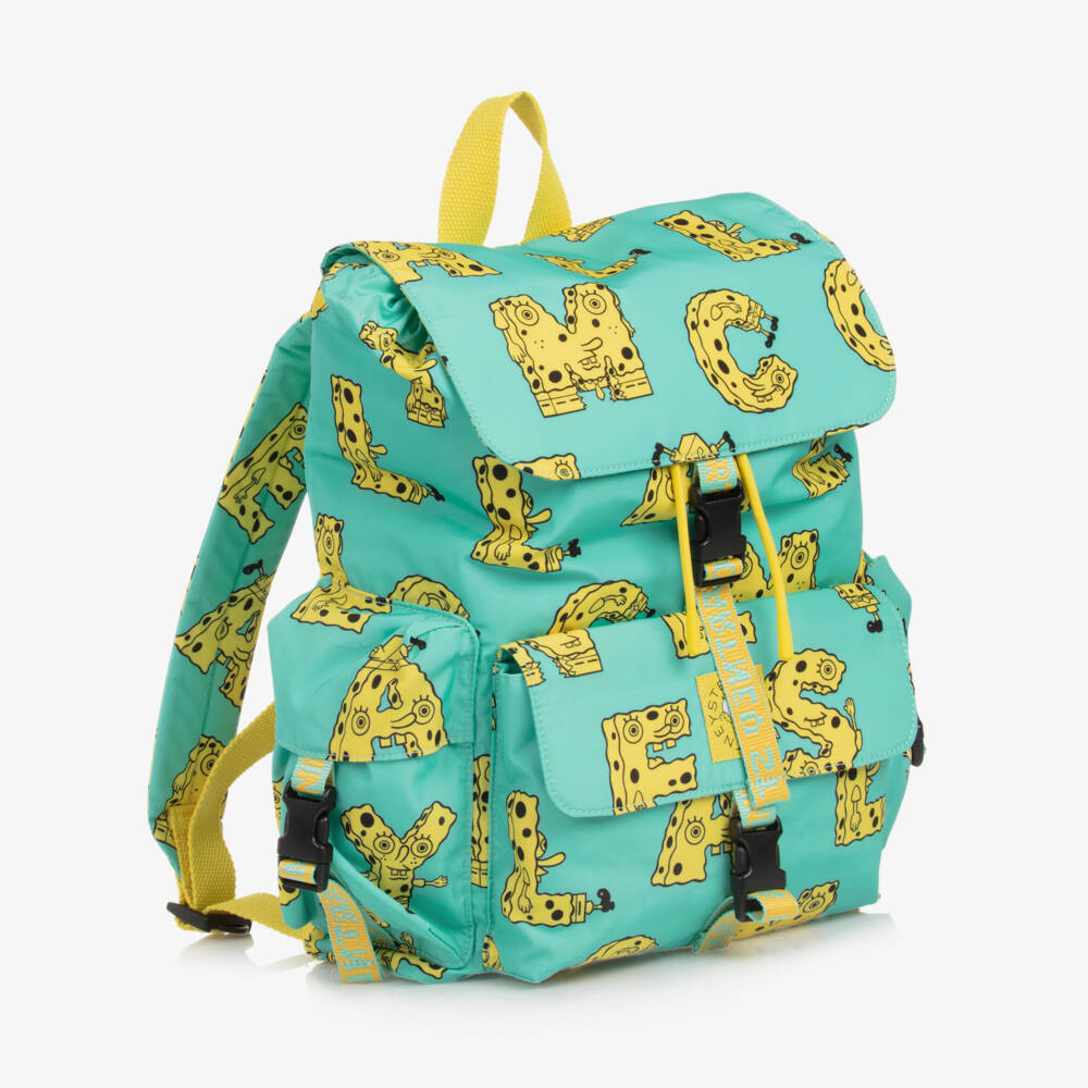 Stella McCartney Kids-Boys Turquoise School Adventure Backpack | Childrensalon Outlet