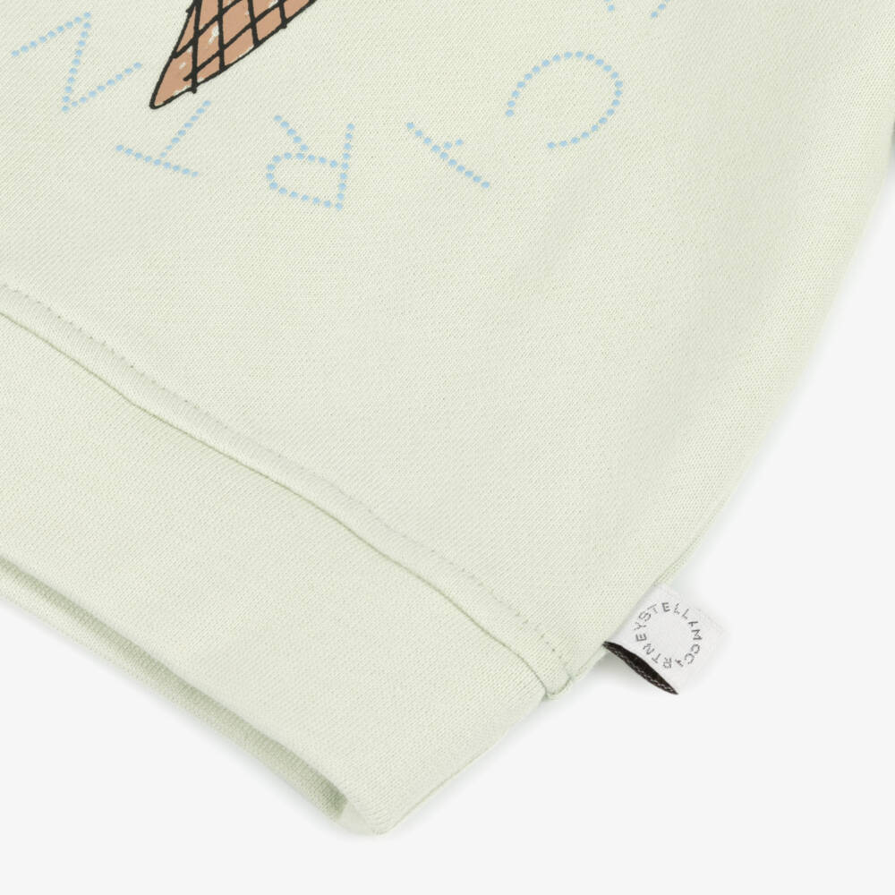 Stella McCartney Kids-Boys Verdant Cotton Crewneck | Childrensalon Outlet