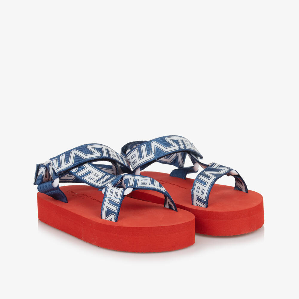 Stella McCartney Kids-أحذية زرقاء وحمراء زاهية للأولاد | Childrensalon Outlet