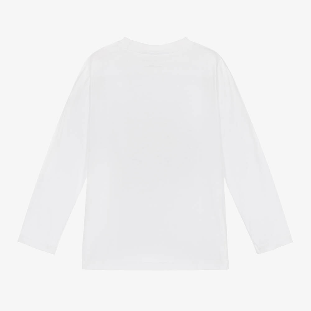 Stella McCartney Kids-Boys White Christmas Tree Top | Childrensalon Outlet