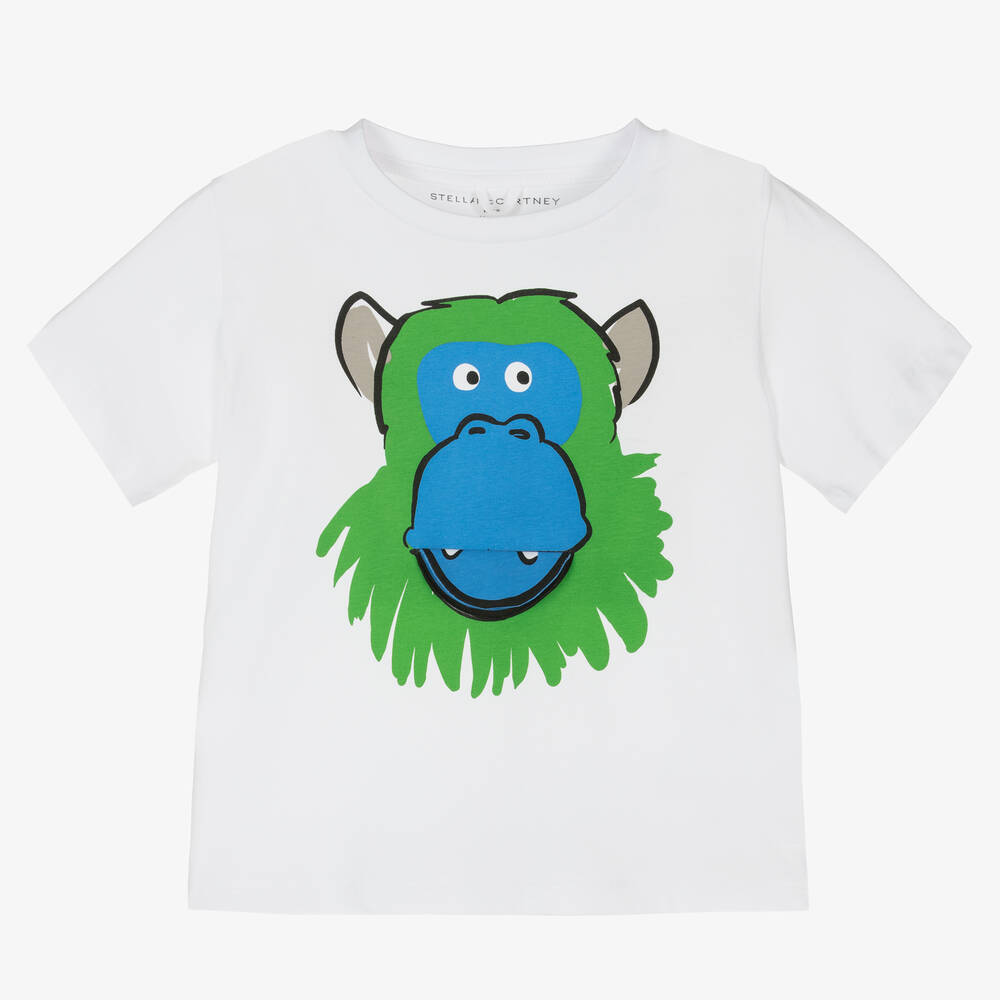 Monkey t shirt kids sales