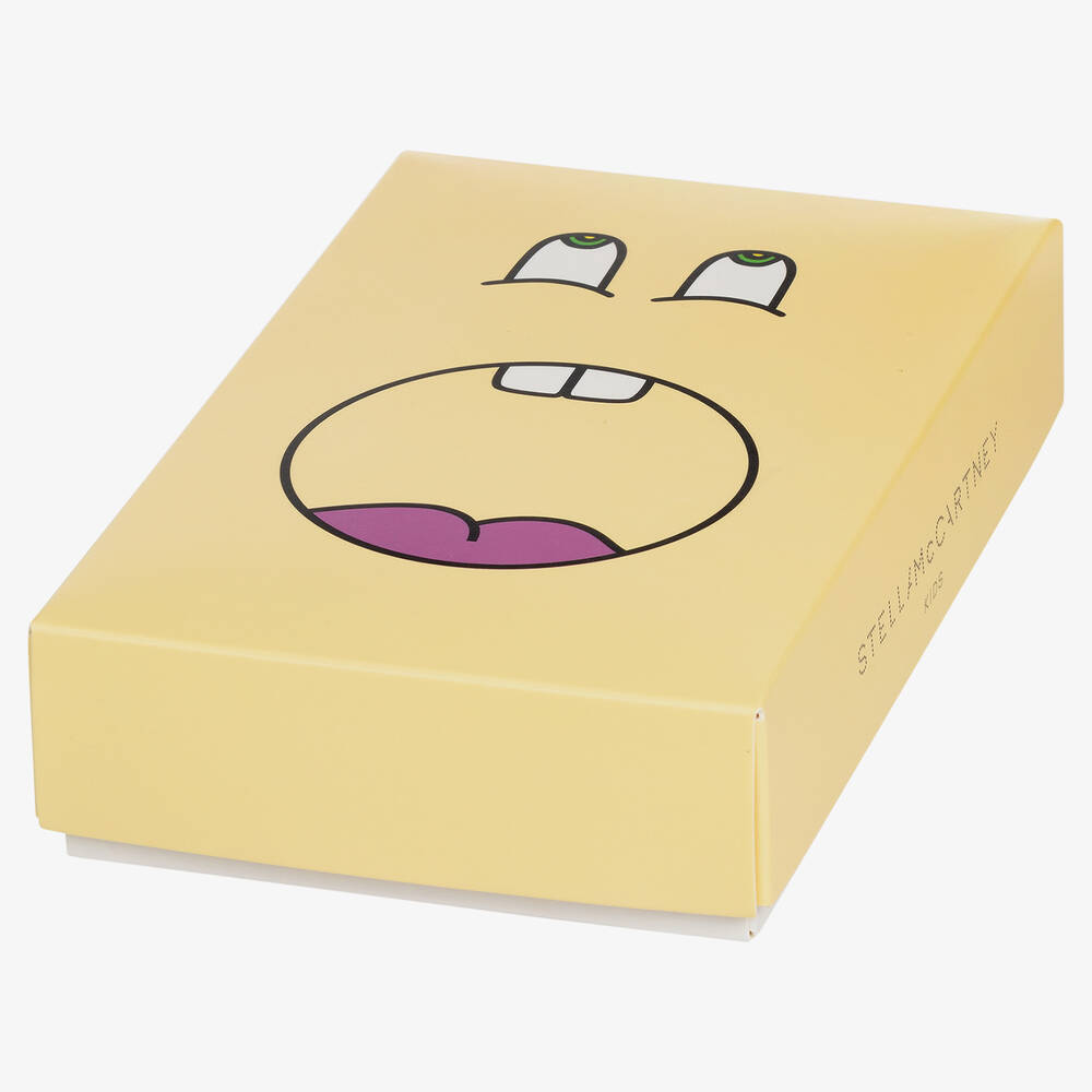 Stella McCartney Kids-بِدلة أفرول قطن عضوي لون أبيض ورمادي للمواليد (عدد 2) | Childrensalon Outlet