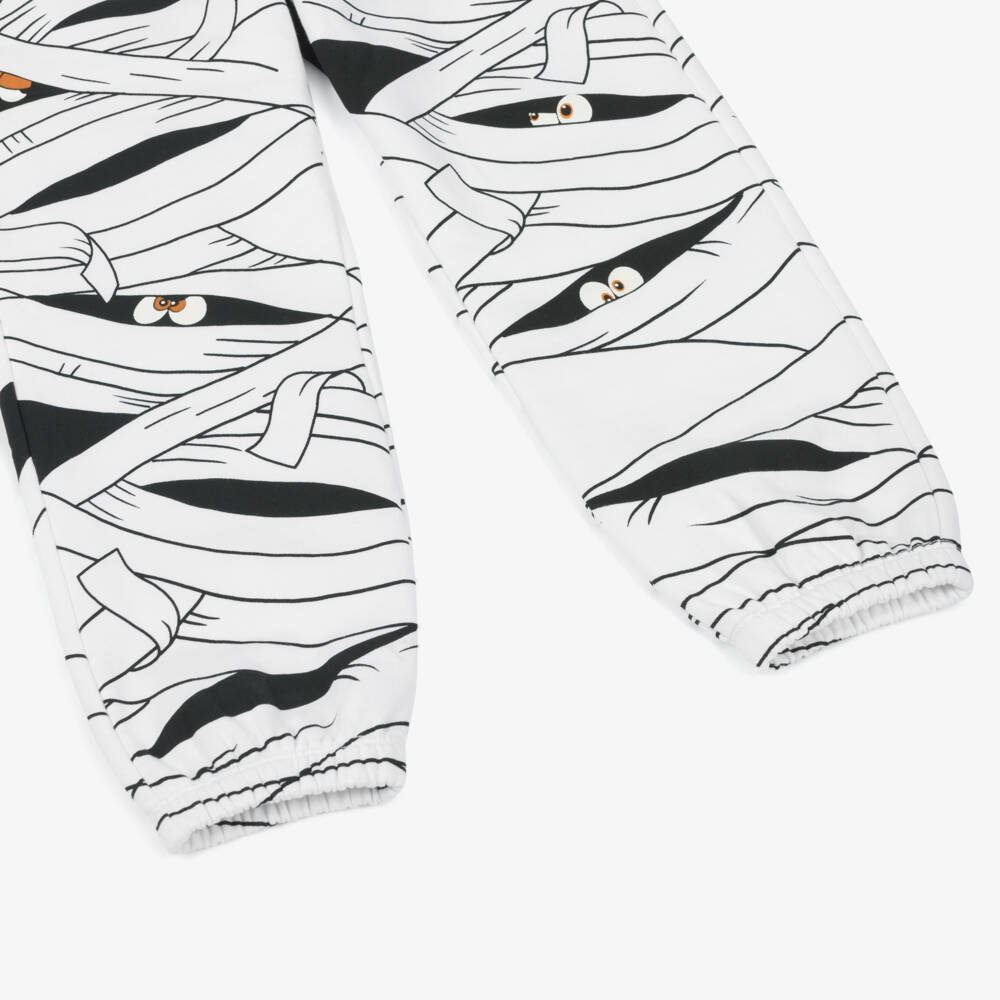 Stella McCartney Kids-Уютные белые джоггеры для мальчиков | Childrensalon Outlet